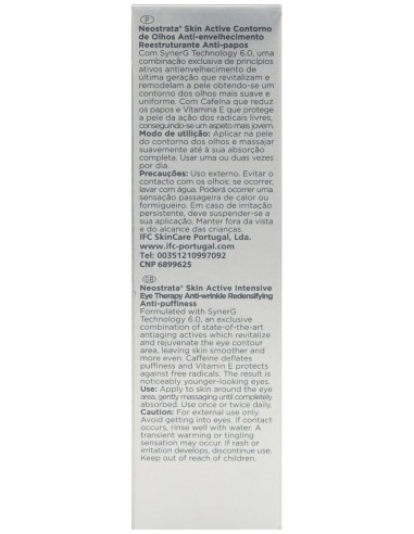 Neostrata Skin Active Contorno Ojos Intense 15Ml. de Neostrata