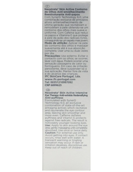 Neostrata Skin Active Contorno Ojos Intense 15Ml. de Neostrata