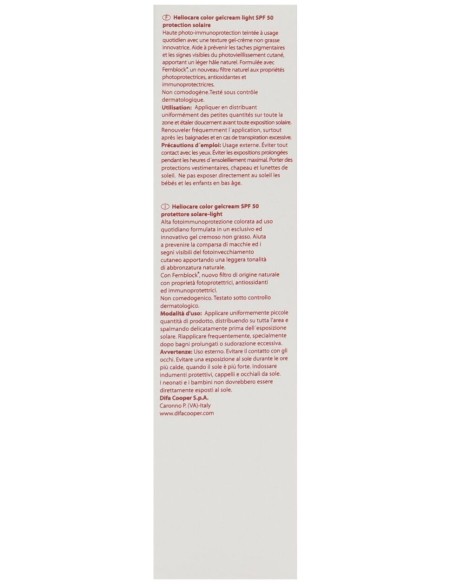 Heliocare Spf50 Color Light Gel Crema 50Ml. de Heliocare