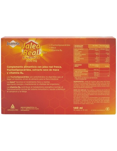 Juanola Jalea Real Energy 10 Ml 14 Sob de Juanola