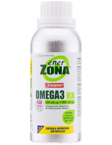 Enerzona Omega 3 Rx 1 Gr 120 Caps de Enerzona