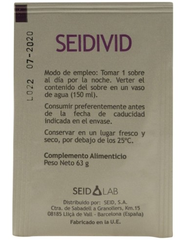 Seidivid 30 Sobres de Seid