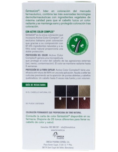 Farmatint Gel 5M Castaño Claro Caoba 135Ml. de Farmatint