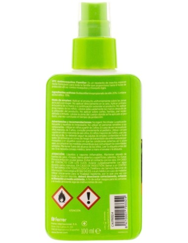 Otc Antimosquitos Spray Familiar 100Ml. de Otc Ferrer