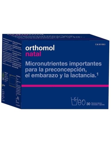 Orthomol Natal 30Dosis Granulado+Caps. de Orthomol