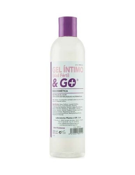Gel Intimo Ph5 Edad Fertil 300Ml. de Pharma & Go