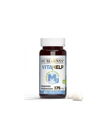 Vitahelp Magnesio 375Mg. 60Cap. de Marnys