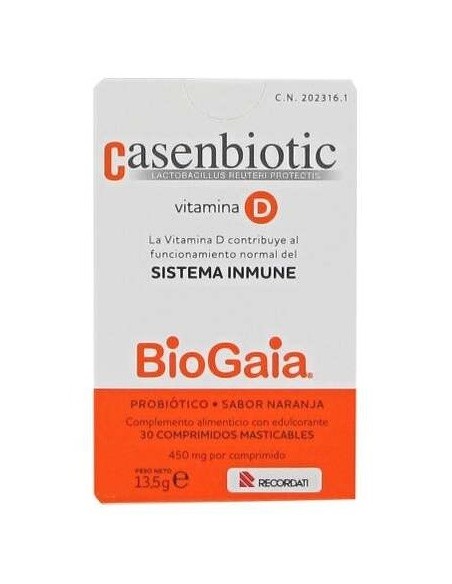 Casenbiotic Vitamina D 30Comp Mast de Casen