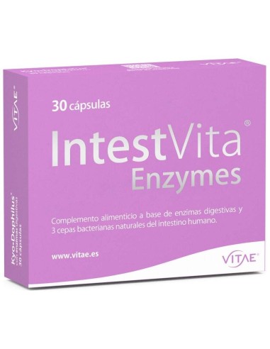Intestvita Enzymes 30Cap. de Vitae