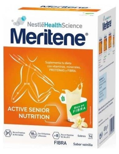 Fuerza y Vitalidad Fibra Vainilla 14x35g. de Meritene