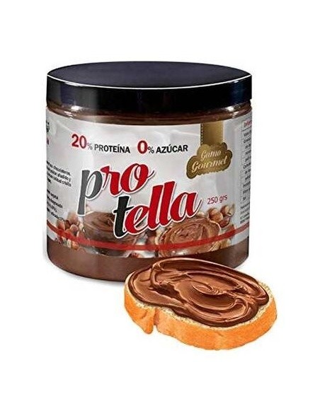 Crema Proteica Choco Hazelnut Sin Azucar Añadido 250Gr. de Protella