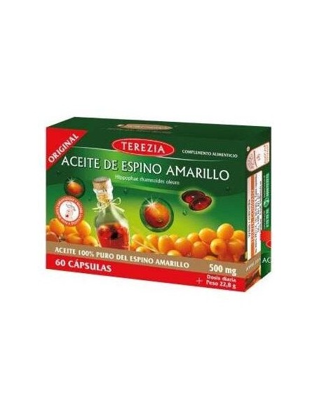 Aceite De Espino Amarillo 60 Cápsulas  Terezia