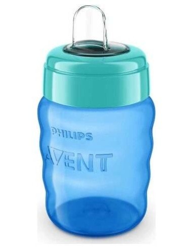 Vaso Boquilla Blanda Azul 260Ml. Scf553/05 de Avent