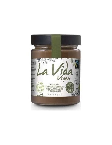 Crema De Chocolate Y Avellanas 270Gr. Bio Vegan de La Vida Vegan