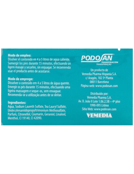 Excilor Podosan Antiolor 6Sbrs. de Excilor