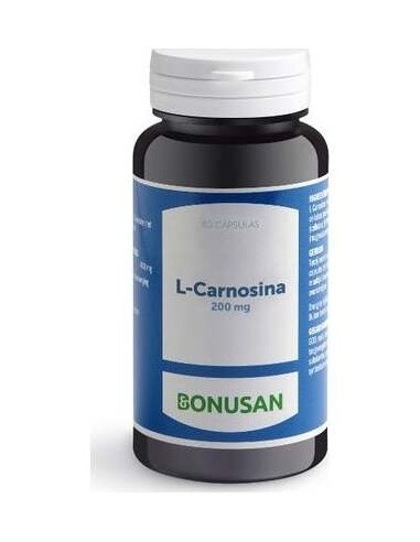 L-Carnosina 200Mg. 60Vcap. de Bonusan