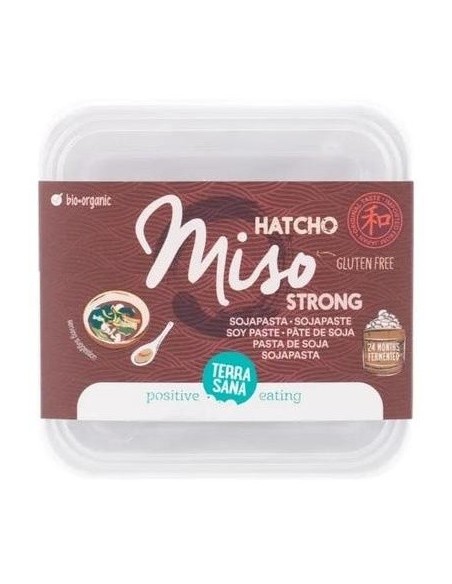 Hatcho Miso Strong - Pasta de Soja (sin Pasteurizar) de Terrasana