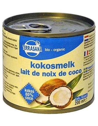 Leche De Coco Lata 200Ml. de Terrasana
