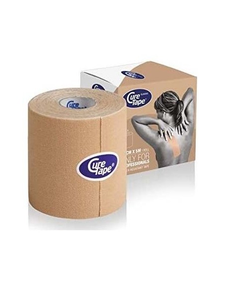 Cure Tape Natural Vendaje Neuromuscula(7,5Cm X 5M) de Cure Tape