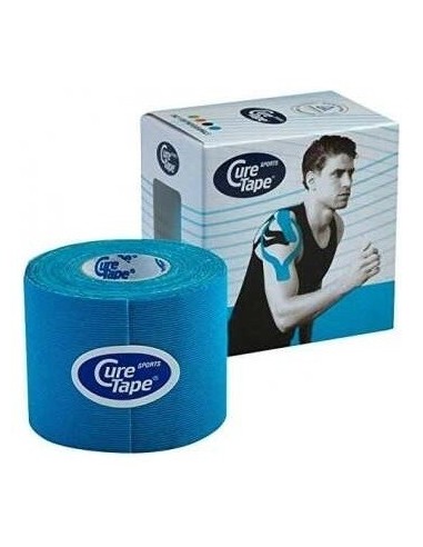 Cure Tape Sports Azul Vendaje Neuromusc (5Cm X 5M) de Cure Tape