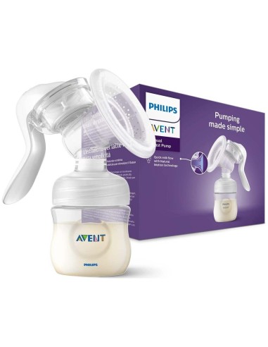 Extractor Leche Manual Sin Accesorio Scf430/01 de Avent