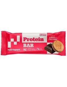 Barrita Proteica Galleta-Chocolate 24Uds. de Nutrisport