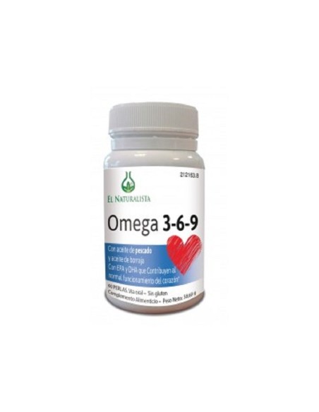 Omega 3-6-9 60Perlas de El Naturalista