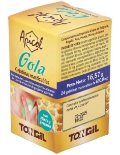Pack 3X2 Apicol (Aligel) Gola Plus 24 Perlas de Tongil..