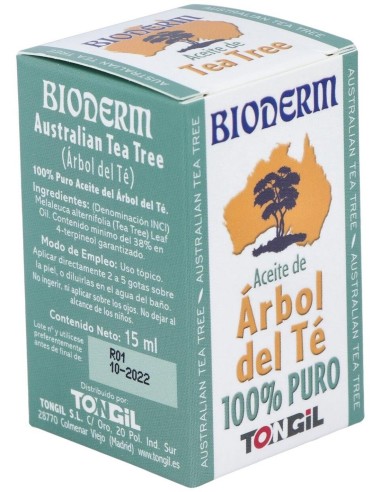 Pack 3X2 Bioderm Aceite Arbol Del Te 15Ml Bioderm de Tongil..