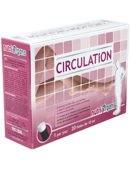 Pack 3X2 Nutriorgans Circulacion 20 Ampollas de Tongil..