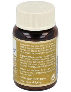 Linaza Aceites Activos 60 Perlas de Tongil