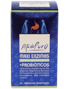 Pack 4X3 Maxi Enzimas Con Probioticos 40 de Tongil Pack 4x3
