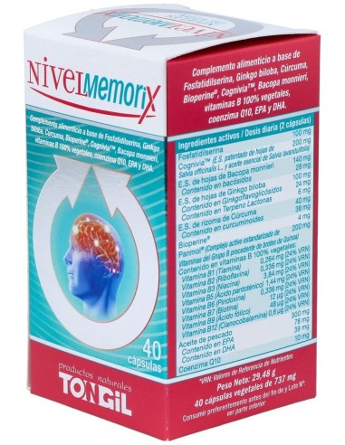 Pack 4X3 Nivelmemorix 40Cap. de Tongil Pack 4x3