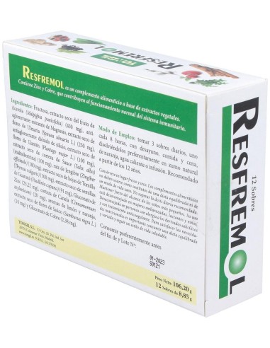 Pack 4X3 Resfremol 12Sbrs. de Tongil Pack 4x3