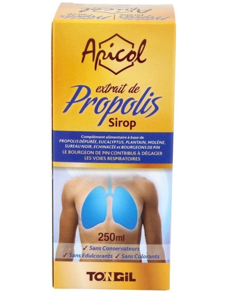 Pack 4X3 Apicol Extracto Propolis Jarabe de Tongil Pack 4x3