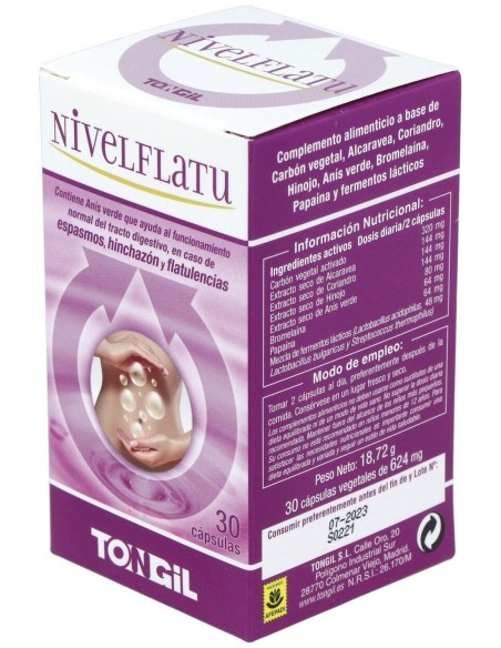 Pack 4X3 Nivelflatu (Flatubel) 30Cap. Lineabel de Tongil