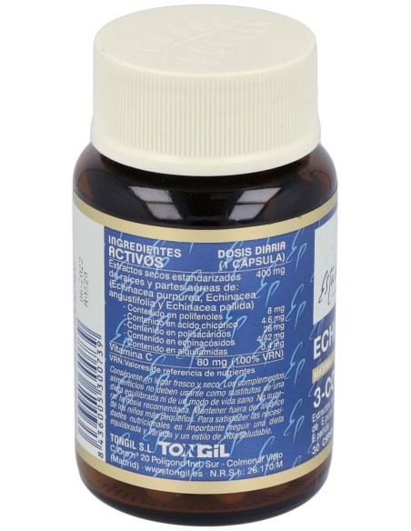 Pack 4X3 Echinacea 3 Complex 30Cap. Esta de Tongil Pack 4x3