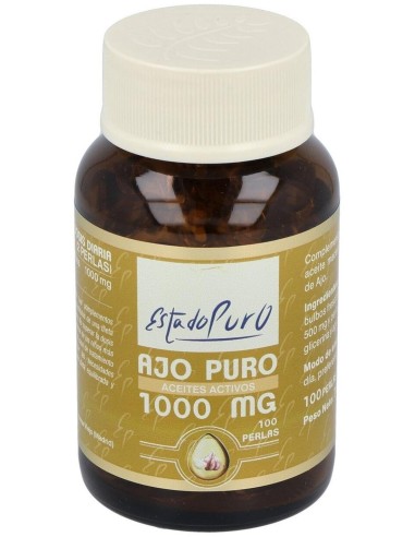 Pack 4X3 Ajo Puro Aceites Activos 100Perlas de Tongil