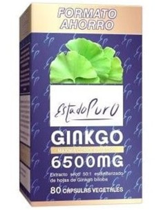 Pack 4X3 Ginkgo 6500Mg 80Cap. Estado Puro de Tongil
