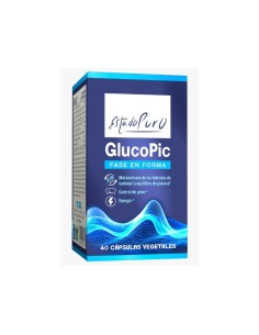 Pack 2 Glucopic fase en forma estado puro 40 cap de Tongil