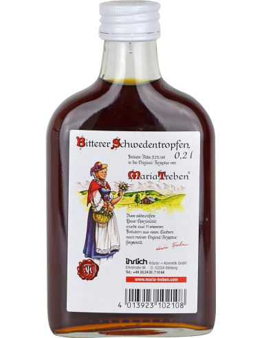 Amargo Hierbas Suecas Maria Treben 200ml  Salud Natural