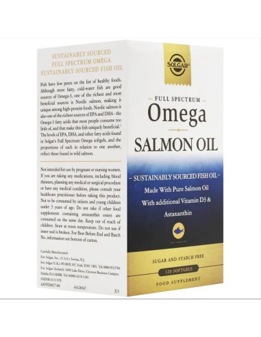 Full Spectrum Omega 3-9 Solgar 120 cápsulas – Salud Total