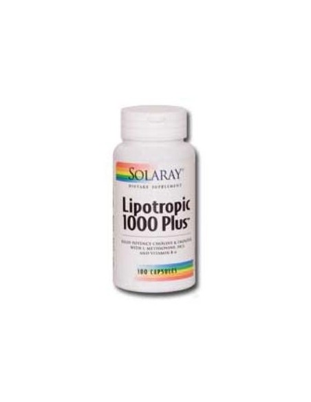 Lipotropic 1000 Plus - 100 Cap. de Solaray