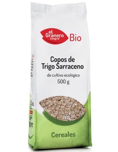 Copos De Trigo Sarraceno Bio, 450 G de El Granero Integral