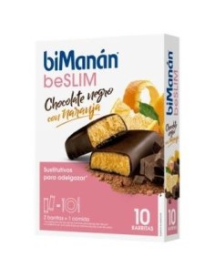 Barritas Chocolate Con Naranja 10Ud. de Bimanan