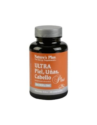 Ultra Piel Cabello Y Uñas 60 Comprimidos de Natures Plus