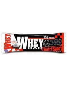 Whey Barritas Nata 12Unid. de Nutrisport