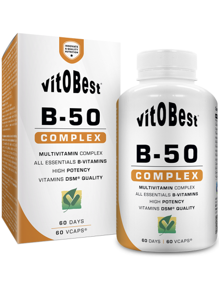 B-50 Complex 60 Caps Vegetales de Vit.O.Best