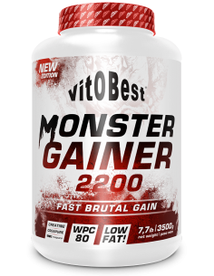 Monster Gainer 2200 3 Kg Fresa de Vit.O.Best