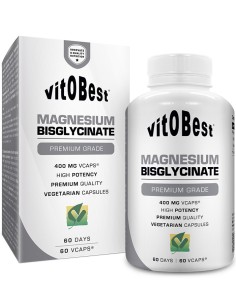 Magnesium Bisglycinate 60 Vegecaps de Vit.O.Best